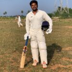 Bala Saravanan Instagram - After six months am playing my cricket……Appaku naa cricket vilayaanda romba pidikum…..Madurai la veetla tv paathutu irundha…enna kannu cricket vilayada polaya nu kaeparu……naa 3rd padikumbothu ena muthal muthala ground ku (thenur vaigai river) kootitu poei enaku apaye MRF bat vaangi kuduthu first first enaku bowling poetavarey avaruthaan.….ipo naa vachrukaney bat athuvum avaru enaku gift pannathuthaan.…Enga appa epavum MASSS Avaru en nanban.En thalaivan…Love yu NAINA Apram inaiku tournament finals jeyichachu.. thank u captain directa final aada 11s la eduthathuku. pics clicked by @karthi_uco @muhammad rafique04 @madurairyaz
