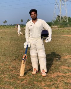 Bala Saravanan Instagram - After six months am
playing my cricket……Appaku naa cricket
vilayaanda romba pidikum…..Madurai la veetla tv
paathutu irundha…enna kannu cricket vilayada
polaya nu kaeparu……naa 3rd padikumbothu ena
muthal muthala ground ku (thenur vaigai river)
kootitu poei enaku apaye MRF bat vaangi
kuduthu first first enaku bowling poetavarey
avaruthaan.….ipo naa vachrukaney bat athuvum
avaru enaku gift pannathuthaan.…Enga appa
epavum MASSS Avaru en nanban.En
thalaivan…Love yu NAINA
Apram inaiku tournament finals jeyichachu..
thank u captain directa final aada 11s la
eduthathuku.
pics clicked by @karthi_uco
@muhammad rafique04 @madurairyaz