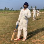 Bala Saravanan Instagram - After six months am playing my cricket……Appaku naa cricket vilayaanda romba pidikum…..Madurai la veetla tv paathutu irundha…enna kannu cricket vilayada polaya nu kaeparu……naa 3rd padikumbothu ena muthal muthala ground ku (thenur vaigai river) kootitu poei enaku apaye MRF bat vaangi kuduthu first first enaku bowling poetavarey avaruthaan.….ipo naa vachrukaney bat athuvum avaru enaku gift pannathuthaan.…Enga appa epavum MASSS Avaru en nanban.En thalaivan…Love yu NAINA Apram inaiku tournament finals jeyichachu.. thank u captain directa final aada 11s la eduthathuku. pics clicked by @karthi_uco @muhammad rafique04 @madurairyaz