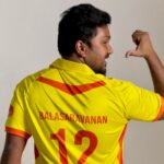 Bala Saravanan Instagram – #CCL @chennairhinos_cclt20 clicked by @dasarathi_offl Thank u machiiii❤️🤗🤗🤗 Hyatt Raipur