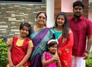 Bala Saravanan Instagram - Happyyyy Deepavali to all❤️❤️❤️🤗🤗🤗 @hemsbala