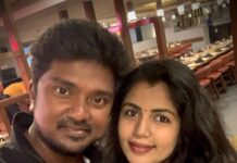 Bala Saravanan Instagram - Iniya Thirumana Naal vaalthukal @hemsbala ❤️❤️❤️