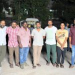 Bala Saravanan Instagram - Nanbar #Dinesh & @kalaiyarasananbu Machaa in #Thandakaaranyam directed by @athiyanathirai thozhar produced by @ranjithpa sir… @actorshabeer @riythvika_official #Schedule wrap Maaberum Magizhchiiii 🙏🏾🙏🏾🙏🏾🙏🏾🙏🏾❤️❤️❤️❤️🙌🏾🙌🏾🙌🏾🙌🏾🙌🏾🙌🏾