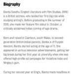 Banita Sandhu Instagram - I used to attend my seminars at the Virginia Woolf building at KCL but never in my wildest dreams did I think I would be featured alongside her as a notable alumni just a few years after graduating. I still have a long way to go on this journey but thank you King’s College for this incredible honour. 🥹 📸 by @andybrown.photography King's College London