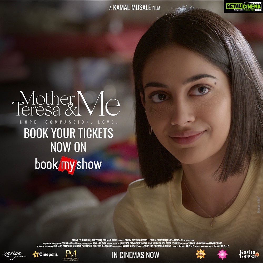 Banita Sandhu Instagram - Hope Inspires! 😇 Watch the story Kavita in #MotherTeresaAndMe in cinemas now!!!! Book Your Tickets Today On Book My Show: https://bit.ly/MTAndMeBMS Produced by @currywesternmovies and distributed by @cinepolisindia #PenMarudhar @jacqueline_fritschi_cornaz @deepti.naval @iamheerkaur @KamalMusaleFilmmaker @nupskaj @zariyafoundation_org @genesisfndn @motherteresaandme