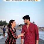 Bhavin Bhanushali Instagram – Aisa nahi karna chahiye tha 😂 @afshaa_khan_ 
#couple #couplereels #comedy