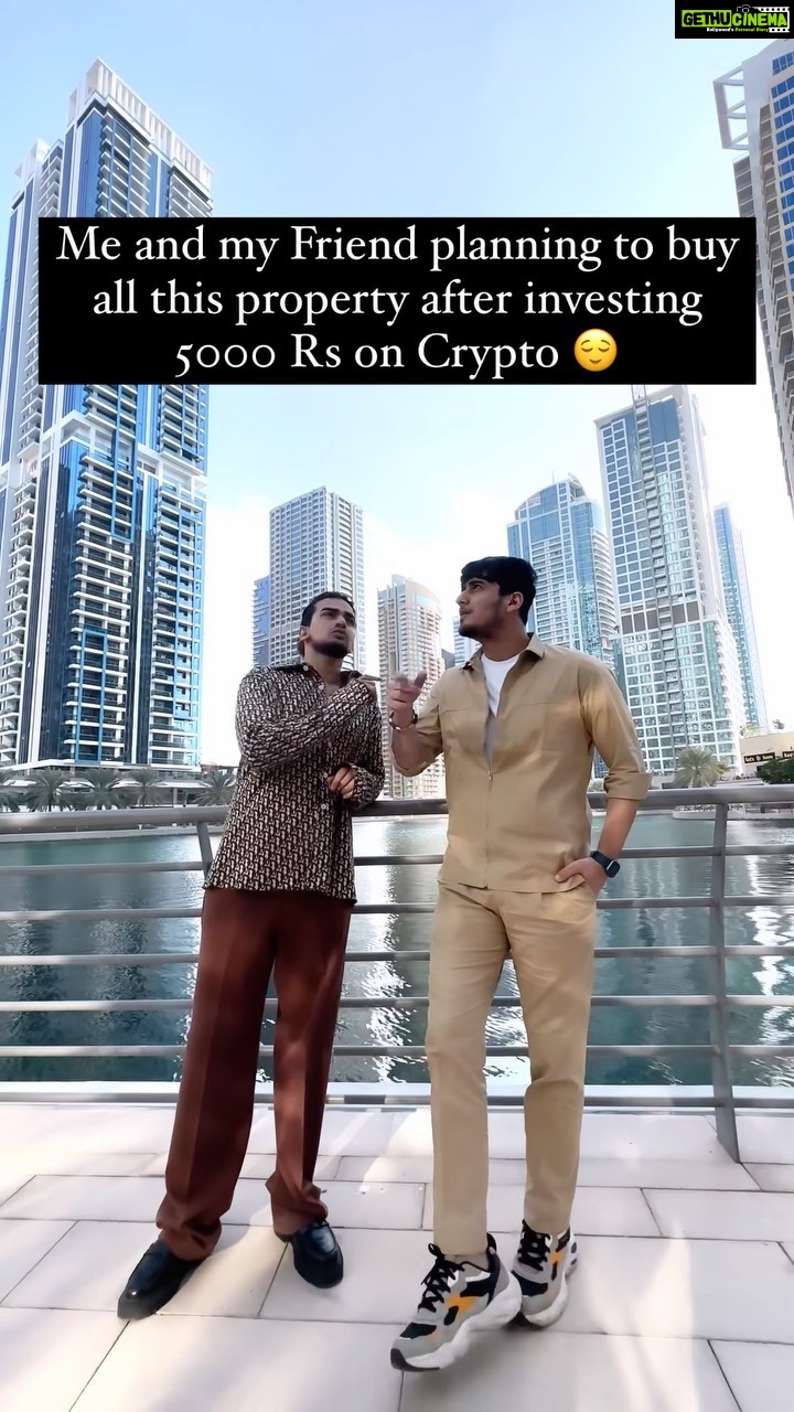 Bhavin Bhanushali Instagram - Tag your Crypto Gang jo sab khareed lenge 😂 @vishalpandey_21 #bhavish #brothers #bestfriends