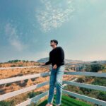 Bhavin Bhanushali Instagram - Is it only me who can see a Heart shaped cloud ? 👀❤️