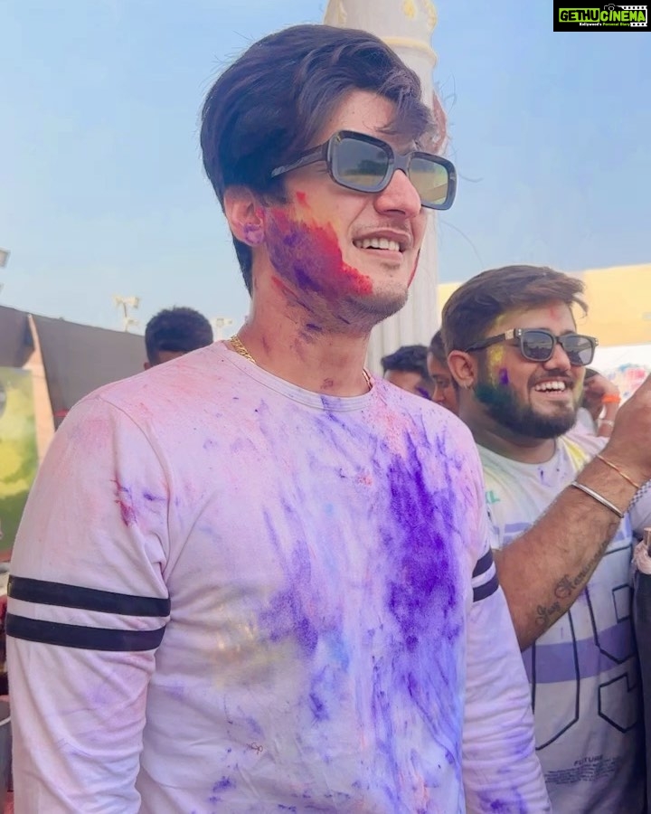 Bhavin Bhanushali Instagram - Happy Holi ❤