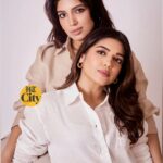 Bhumi Pednekar Instagram - #SiblingsDay: In an exclusive chat with us, Pednekar sisters @bhumipednekar and @samikshapednekar talk about how they celebrate each other everyday. "Very often, we get asked if we are twins. We have even fooled people. At times, when asked, we say yes we are," quips Bhumi, while Samiksha chimes in, "We look similar of course, plus our vibe is very similar. So when people call us twins, we understand why." Interview by @sugandharawal @hindustantimes #bhumipednekar #samikshapednekar #siblinggoals #happysiblingsday #bollywoodcelebs #bollywoodsiblings #sisters #instagramalgorithm #HTcityshowbiz #HTCity