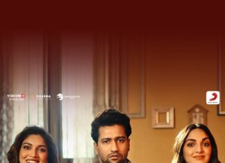 Bhumi Pednekar Instagram - Inki Chemistry ka toh 16th Dec ko hi pata chalega, but can say we are vibing well with them. #GovindaNaamMeraOnHotstar streaming from 16th December. @karanjohar @apoorva1972 @ajit_andhare @vickykaushal09 @bhumipednekar @kiaraaliaadvani @shashankkhaitan @viacom18studios @dharmamovies @mentor_disciple_films @sonymusicindia