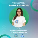 Bhumi Pednekar Instagram - Our hearts bloom with happiness to announce that Bollywood's most influential voice and versatile actress Bhumi Pednekar @bhumipednekar has joined hands with the Healing Himalayas as our Goodwill Ambassador. Bhumi is known for her eclectic roles in the film industry and her voice stands firm in the cause of climate change and sustainable living. We welcome Bhumi Pednekar into our family. 😊 Let's join hands in making Mother Earth greener. Let's heal the Himalayas together so that they become GREAT again. Happy World Earth day. 💚 #BhumiPednekar #HealingHimalayas #WorldEarthDay #HealingHimalayasFoundation #GoodwillAmbassador #KeepHimalayasClean #MakingADifference #SustainableLiving #ClimateWarrior