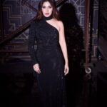 Bhumi Pednekar Instagram - One hair flip at a time 🖤 . . . Outfit- @irena_soprano @sol_angelann Shoes @sophiawebster Styled by - @mohitrai with @shubhi.kumar @teammrstyles Makeup by @sonicsmakeup Hair by @hairstories_byseema Clicked by @lisadsouza