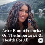 Bhumi Pednekar Instagram - #BanegaSwasthIndia | On #WorldHealthDay, Bhumi Pednekar, National Advocate, UNDP in India for Sustainable Development Goals talks about the importance of achieving healthcare for all to meet the #SDG targets of 2030 Track our special coverage here: ndtv.com/swasthindia @dettol.india @mohfwindia @mygovindia @thisisreckitt @unitednations @undp