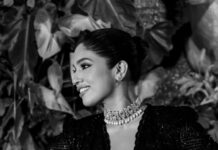 Bhumi Pednekar Instagram - Loves all things 🖤 . . . Wearing @ritikamirchandani Styled @mohitrai along with @shubhi.kumar @teammrstyles Jewellery @curiocottagejewelry Thank you @karansidhuphotography ❤️