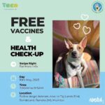 Bhumi Pednekar Instagram - Beau, Bruno & Bhumi are joining hands with @yodamumbai and @theanimalcareorganization ❤️ Excited to see you, but tbh more excited to see your pets 🙈♥️ Join us tomorrow for a #WalkathonforAnimals & #WaterBowlChallenge followed by a free health check-up & vaccination camp for our fur babies. Location: Father Agnel Ashram (next to Taj Lands End) Time: 7am to 9:15am More details on @theanimalcareorganization & @yodamumbai #ClimateWarrior #TACO #Yoda
