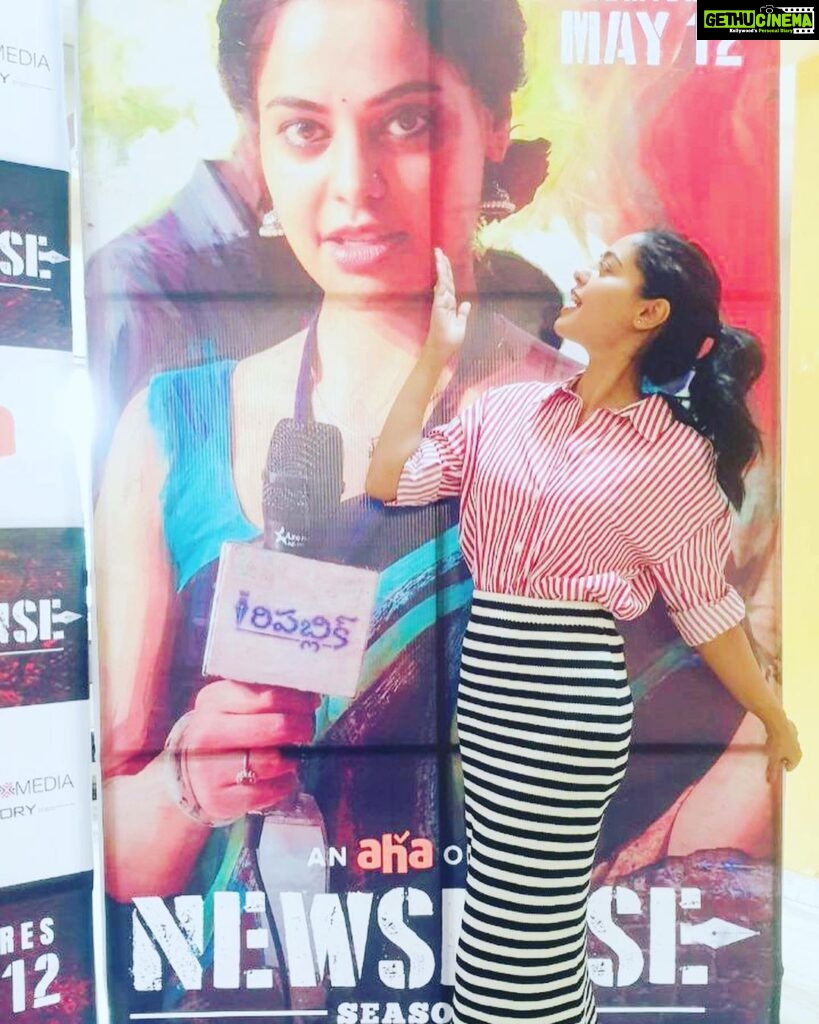 Bindu Madhavi Instagram - As neela by Bindu Madhavi ❤️ @ahavideoin #newsenseonaha