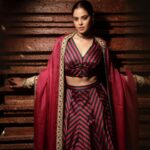 Bindu Madhavi Instagram - In her element… Outfit - @mimamsaa Choker - @malkha_jpb Earrings - @amrapalijewels Makeup - @makeupbywanshazia Hair - @ashwinihairandmakeup 📸 - @deepak_durai_photography Team : @avinashelango arvindh_suresh Styling - @stylebynavyaanddivya