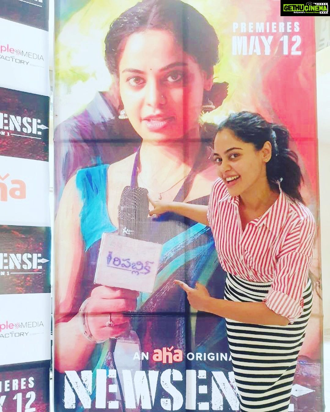 Bindu Madhavi Instagram - As neela by Bindu Madhavi ❤️ @ahavideoin #newsenseonaha