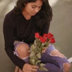 Brigida Instagram - POV: Give me fresh Flowers & old Love🌹 📸 - @you_and_i_studios Shot - @brigida_saga 💫 #valantinesday #valentines #valentine #love #rose #roses #fashion #lifestyle #fashionshoot #actor #actress #tamilcinema #kollywood #cinema #art #artist #artistsoninstagram #asethetic #loveislove #roses #redrose #sunset #dusk #portrait #portraits #brigida #movies #photography #photoshoot #photooftheday #youandistudios