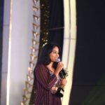 Brigida Instagram - @edison_awards 🥇💕 Got “Dynamic performer of the year ” for #iravinnizhal #chilakkamma Wearing : @kiarainchennai