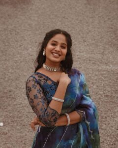 Brigida Instagram - Happy Diwali…🪔🫂✨🦋

Inframe: @brigida_saga 
Photography: @you_and_i_studios 
Stylist: @varshinisankar 
Outfit: @mayon_by_subhathracouture 
MUA: @makeupstories_by_tara 
Hairstylist: @viji_makeover 
Jewellery: @new_ideas_fashions