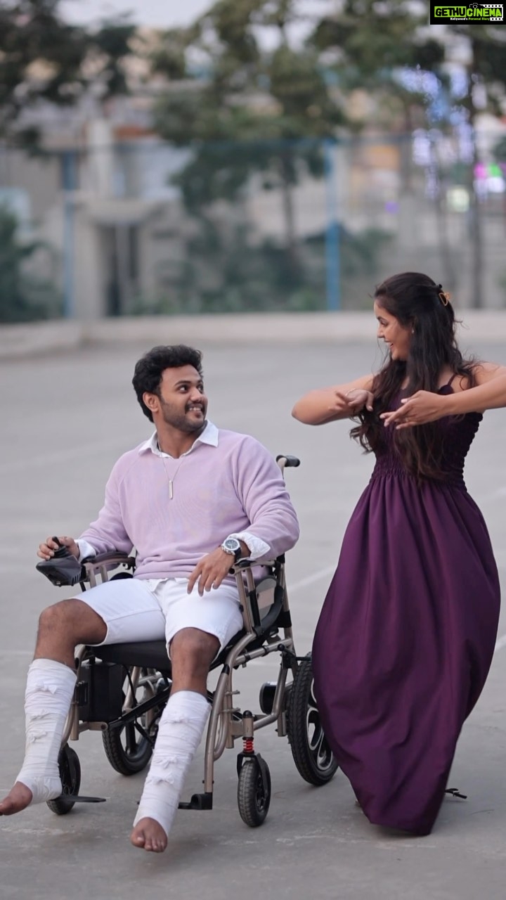 Chaitra Reddy Instagram - That one true friend is enough for us to keep motivating In day to day life , Avi stood by me during my low time , not only him his entire family made me feel home when ever I miss being home ..! When u broke ur legs i literally felt so bad seeing u in pain , but I’m happy that u taking everything positive that comes ur way ..! This video I’m dedicating it to u , to say that u will definitely be a rock star in life for the talent u have ..! These Lines are just made for you ..! Remember when it Rains , it pours 🤩 Video courtesy: @dhanush__photography ✨ u shot and edited so beautifully da 😍