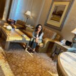 Chaitra Reddy Instagram - Lost in the beauty of Abu Dhabi - from the towering skyscrapers to the serene beaches, this city has stolen my heart. Read my feedback on my recent visit to Abu Dhabi ✍️ Abu Dhabi boasts a plethora of unique places that are definitely worth checking out. Here are a few of them: 1. Sheikh Zayed Mosque - This iconic mosque is one of the largest in the world and boasts stunning architecture, intricate designs, and a serene atmosphere. Its sheer magnificence is a must-see sight and should definitely be on your Abu Dhabi bucket list. 2. Emirates Palace Hotel - If you're looking for a luxurious experience, then this hotel is a must-visit. It's not only one of the most expensive hotels in the world but also boasts stunning gardens, a private beach, a spa, and an array of stunning restaurants. @mo_emiratespalace We had a amazing Lunch here 😋 3. Yas Island - This artificial island is a hub for entertainment, sports, and leisure. It boasts several attractions, including Yas Waterworld, Ferrari World, and the famous Yas Marina Circuit that hosts the Abu Dhabi Grand Prix. Always stay in Abu Dhabi to enjoy this at fullest. I feel shortage of days but I loved 🤩 4. Louvre Abu Dhabi - This stunning art museum is an architectural wonder and houses a unique collection of art and artifacts from different cultures and civilizations. It's a center for learning and cultural understanding and definitely an experience you shouldn't miss. 5. Qasr Al Watan - This majestic palace is a celebration of Arab heritage and architecture. It serves as the center for the UAE government and houses an extensive library, exhibitions, and stunning gardens that are perfect for an evening stroll. Abu Dhabi is a city filled with hidden gems and unique experiences that cater to everyone's interests, making it the perfect destination for any traveler. @visitabudhabi through @touronholidays #abudhabi #travelgram #vacation