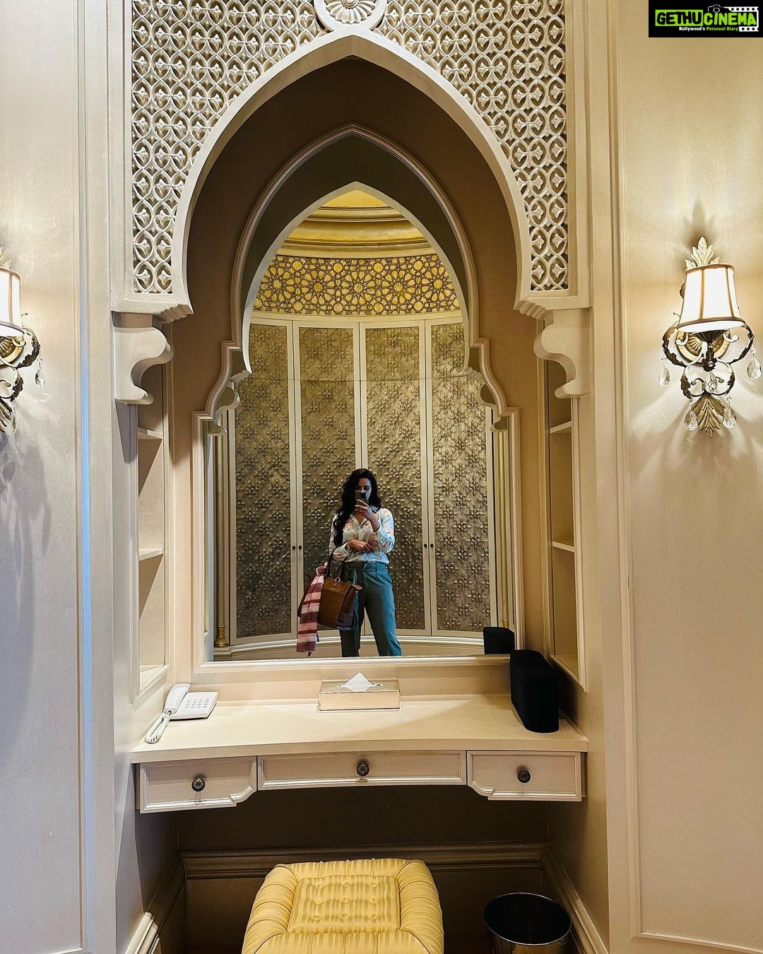 Chaitra Reddy Instagram - Lost in the beauty of Abu Dhabi - from the towering skyscrapers to the serene beaches, this city has stolen my heart. Read my feedback on my recent visit to Abu Dhabi βοΈ Abu Dhabi boasts a plethora of unique places that are definitely worth checking out. Here are a few of them: 1. Sheikh Zayed Mosque - This iconic mosque is one of the largest in the world and boasts stunning architecture, intricate designs, and a serene atmosphere. Its sheer magnificence is a must-see sight and should definitely be on your Abu Dhabi bucket list. 2. Emirates Palace Hotel - If you're looking for a luxurious experience, then this hotel is a must-visit. It's not only one of the most expensive hotels in the world but also boasts stunning gardens, a private beach, a spa, and an array of stunning restaurants. @mo_emiratespalace We had a amazing Lunch here π 3. Yas Island - This artificial island is a hub for entertainment, sports, and leisure. It boasts several attractions, including Yas Waterworld, Ferrari World, and the famous Yas Marina Circuit that hosts the Abu Dhabi Grand Prix. Always stay in Abu Dhabi to enjoy this at fullest. I feel shortage of days but I loved π€© 4. Louvre Abu Dhabi - This stunning art museum is an architectural wonder and houses a unique collection of art and artifacts from different cultures and civilizations. It's a center for learning and cultural understanding and definitely an experience you shouldn't miss. 5. Qasr Al Watan - This majestic palace is a celebration of Arab heritage and architecture. It serves as the center for the UAE government and houses an extensive library, exhibitions, and stunning gardens that are perfect for an evening stroll. Abu Dhabi is a city filled with hidden gems and unique experiences that cater to everyone's interests, making it the perfect destination for any traveler. @visitabudhabi through @touronholidays #abudhabi #travelgram #vacation
