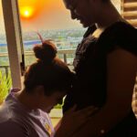 Chaitra Reddy Instagram – Was always wondering who would be having first baby among 4 of us 🙈 
This was a boom shocking news for all of us that our @nakshathra_viswanathan was pregnant 😍 
I’m so happy to see my best Frnd having her baby in her womb , 
(<Happiness is rubbing your best Frnd pregnant belly 😍 >)waiting for junior Nakshu to come out and meet us all ❤️ 

PC : @akshitha_ashok__ 🥰

#bestfriends #pregnancy #love #gratitude #universe