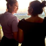 Chaitra Reddy Instagram – Was always wondering who would be having first baby among 4 of us 🙈 
This was a boom shocking news for all of us that our @nakshathra_viswanathan was pregnant 😍 
I’m so happy to see my best Frnd having her baby in her womb , 
(<Happiness is rubbing your best Frnd pregnant belly 😍 >)waiting for junior Nakshu to come out and meet us all ❤️ 

PC : @akshitha_ashok__ 🥰

#bestfriends #pregnancy #love #gratitude #universe