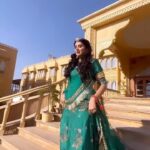 Charu Asopa Instagram - Outfit- @gaba_creation_byanjalisharma Makeup- @jass_makeover06 Photography- @memories_photography._ Jewellery- @vivahbridaljewellery93