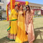 Charu Asopa Instagram - Haldi ceremony #ribbhukikirti