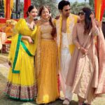 Charu Asopa Instagram - Haldi ceremony #ribbhukikirti