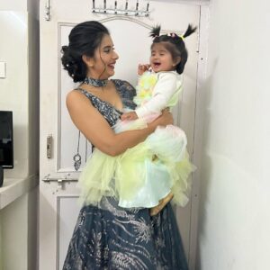Charu Asopa Instagram - We are ready and so excited for maasi’s wedding. 💃👩‍👧 Bikaner