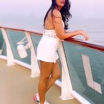 Charu Asopa Instagram - ❤️🚢 @cordeliacruises