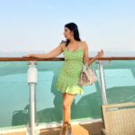 Charu Asopa Instagram - Starting an exciting journey with @cordeliacruises 🚢
