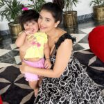 Charu Asopa Instagram - Sometimes when I feel low, I only need to look at you and be reminded that you are my miracle. I love you, my jaan. Happy daughters day my life 😘❤️🤗….