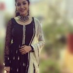 Chaya Singh Instagram - @haripriyaa_gopinath has styled this beautiful Anarkali with lot of love ❤️ she has even hand picked the jewellery like a pro designer. I wish u adorn many more beautiful souls😇