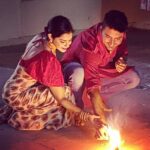 Chaya Singh Instagram – Happy Deepawali everyone✨May this festival of light brighten ur lives
#happydiwali #happydeepawali #celebration #festival #couplegoals #twining #together Basaveshwara Nagar