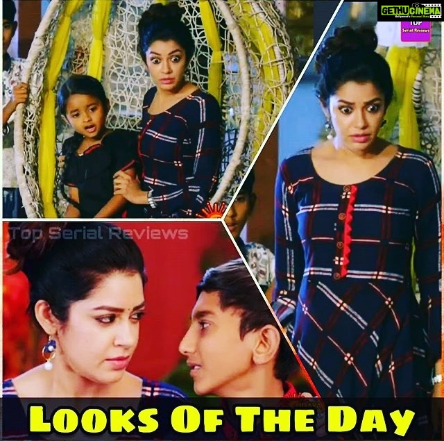 Chaya Singh Instagram - Caption this pic in ur style... #udayatv #nandini #kannada #nandiniserial #caption #imagination #style