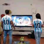 Chaya Singh Instagram - ARGENTINA 🇦🇷 MESSI 🤩 #fifaworldcup2022 #fifafinals2022 #messi #messifans #argentina #footballfever #couplegoals #realcouple #reelcouple #loveofthegame #vamosargentina