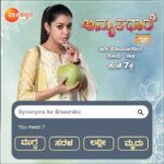 Chaya Singh Instagram - ಭೂಮಿಕಾಳನ್ನು ಒಂದು ಪದದಲ್ಲಿ ಹೇಳೋದಾದ್ರೆ ಏನ್ ಹೇಳ್ತೀರ? 'ಅಮೃತಧಾರೆ' | ಮೇ 29ರಿಂದ ಸೋಮ-ಶುಕ್ರ ಸಂಜೆ 7ಕ್ಕೆ. #Amruthadhaare #Bhoomika #Goutham #ZeeKannada #BayasidaBaagiluTegeyona