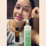 Chaya Singh Instagram – Love, love, love ❤️ Vegan skin care products from @swagatamorganics 
They sent me their tulsi neem face wash, saffron gel & aloevera skin brightening lotion.
I read the ingredients, it says 100% pure n natural. 
Check them out