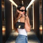 Chetna Pande Instagram – They say don’t look back, but sometimes it’s important to see
how far you’ve come🫰🏻 .. ok bye 👋  next level 🆙 

#denim #basic #denimlook #fashion Dubai UAE