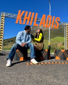 Daisy Shah Instagram - Almost 2 decades of knowing him and this man never ceases to amaze me!!! With the baap of all khiladis @itsrohitshetty sir…. You are ❤️
.
.
.
#underhisguidance #grateful #khatronkekhiladi13 #kkk #southafrica 
@colorstv