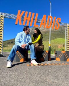 Daisy Shah Instagram - Almost 2 decades of knowing him and this man never ceases to amaze me!!! With the baap of all khiladis @itsrohitshetty sir…. You are ❤️
.
.
.
#underhisguidance #grateful #khatronkekhiladi13 #kkk #southafrica 
@colorstv