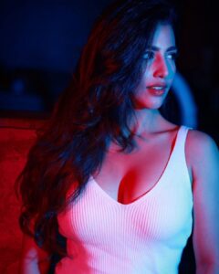 Daksha Nagarkar Instagram - “Only god forgives” was one of the first movies that had me go woah with it’s colour palette and lighting, especially aesthetics used for Ryan gosling and it stayed with me, inspired me and I always wanted to do something like that onscreen , so while I wait for an offer to comes my way here’s a little we did during a shoot #satisfymyartcravings Shot by : @pranav.foto #dakshanagarkar #love #happy #artistic #art #ode #onlygodforgives #inspiration #ryangosling #actor #colourpalette #lights #passion #loveforacting #girl #dreamer #achiever #instagram #photography #artisticphotography #lifeofanartist #beauty #beautiful #fashion #style #gothgirl #aesthetic #aesthetic #fun #instagram