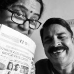 Darshana Rajendran Instagram - I think I always thought of awards as that shiny thing my sister and I watched on TV as kids. Even after all these years of being an actor, it always felt like that. Today it feels like an acknowledgment of all these years of my work… doing this beautiful thing I get to call my job. For Jayabharathi and Susan Bobby. Thank you @vipindashb and @krishand_ and the incredible teams that I got to work with in Jaya Jaya Jaya Jaya Hey and Purusha Pretham. So so grateful that I got to be part of these beautiful films. Thank you for the morning newspaper cuttings. Thank you for celebrating this with me :) #keralafilmcriticsaward