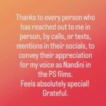 Deepa venkat Instagram – #ps
#ps1 
#ps2
#maniratnam 
#nandini